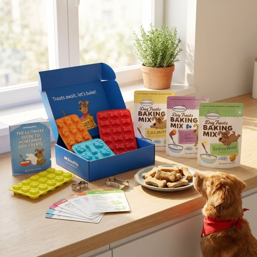 Ultimate Dog Treats Bundle (Dog Kit + Baking Mix - Multi-Pack) – Boneitup