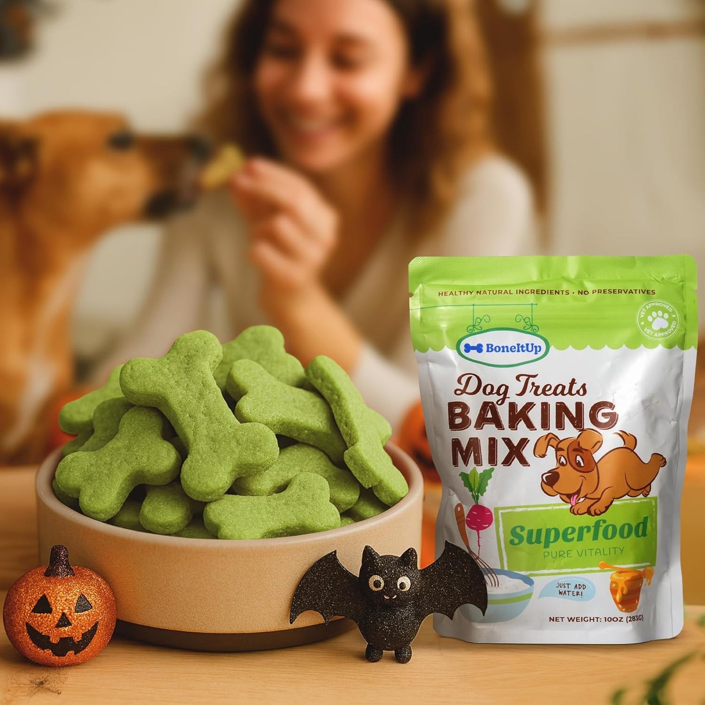 BoneItUp Dog Treats Baking Mix (Superfood)