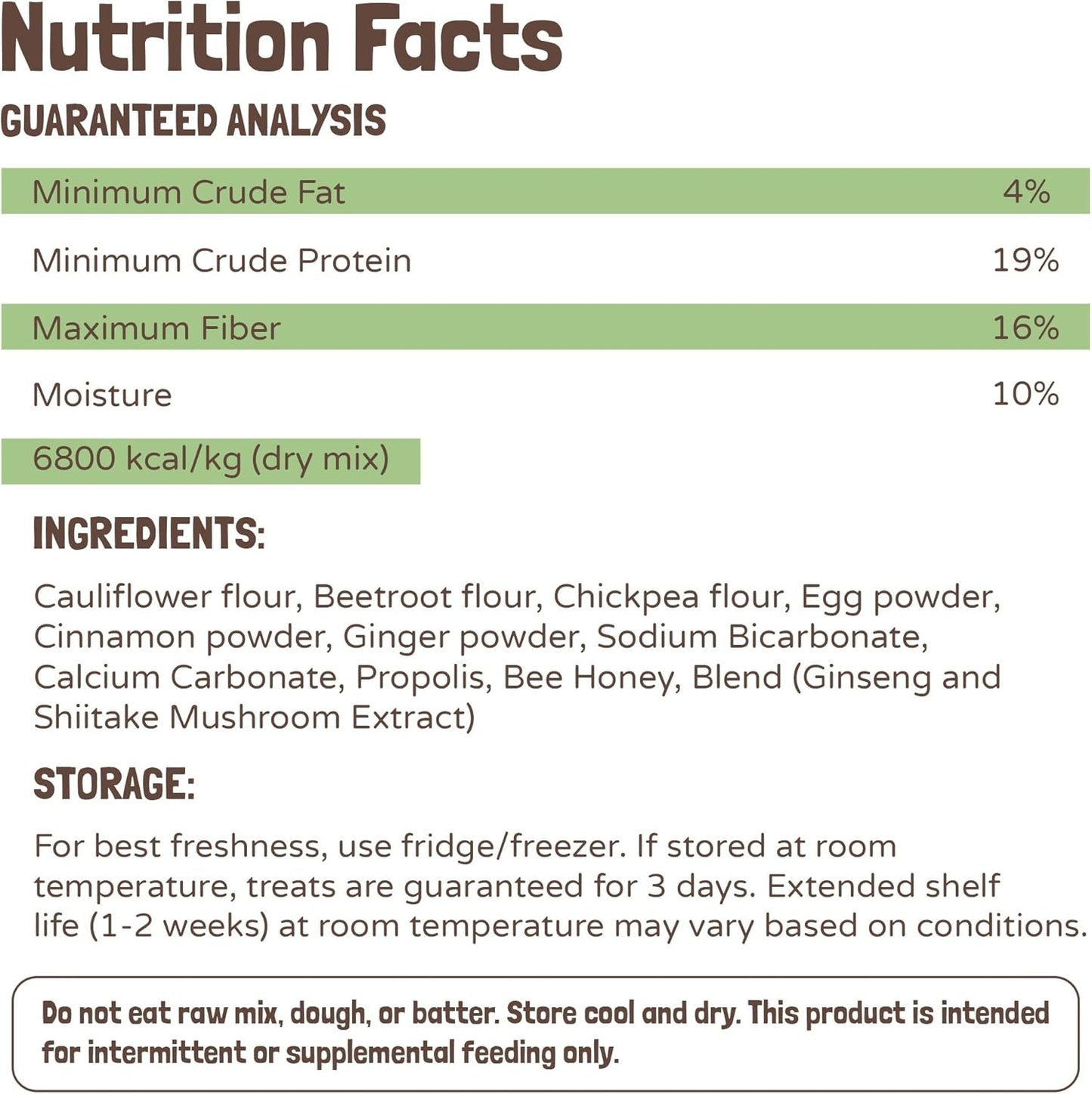 BoneItUp Dog Treats Baking Mix (Superfood)