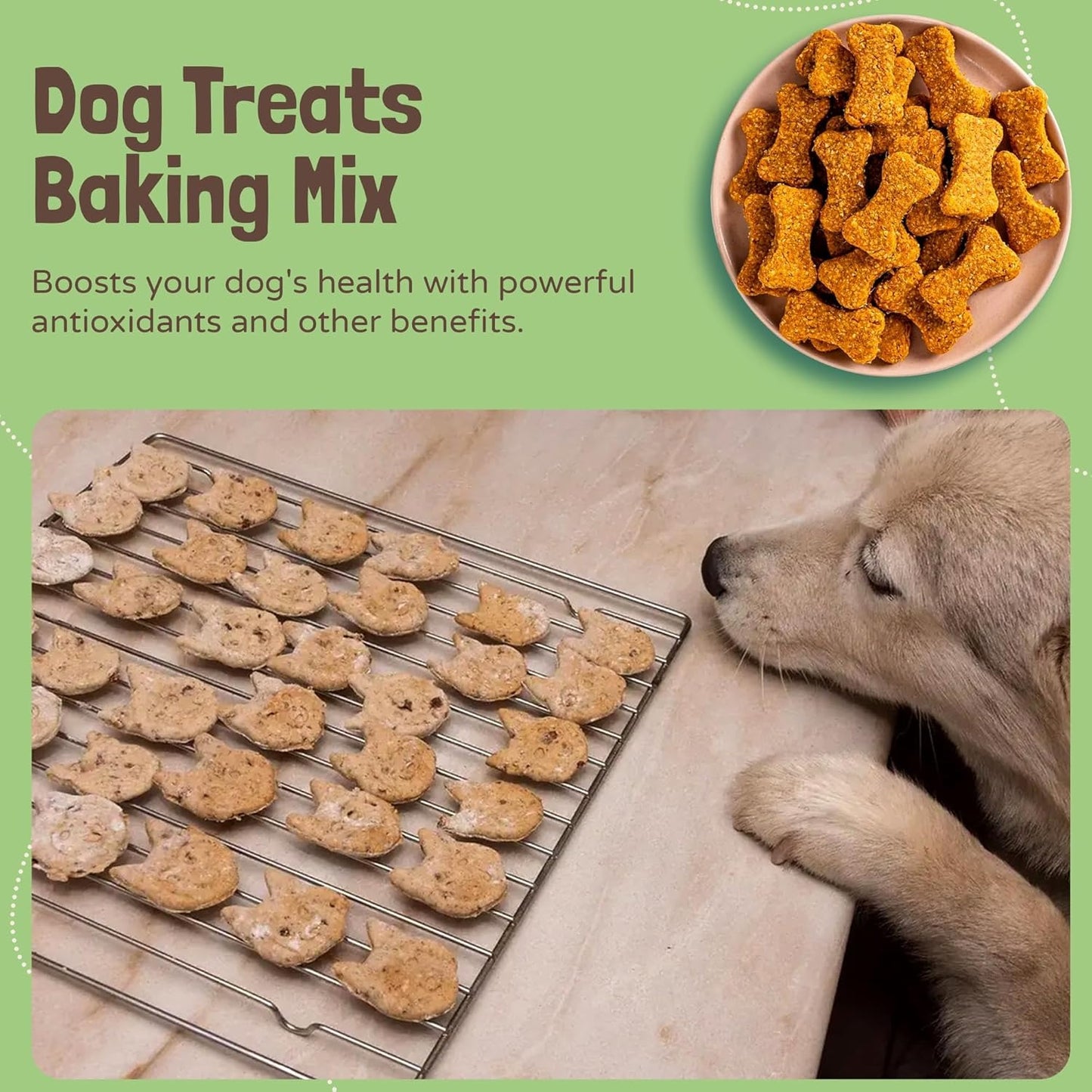 BoneItUp Dog Treats Baking Mix (Superfood)