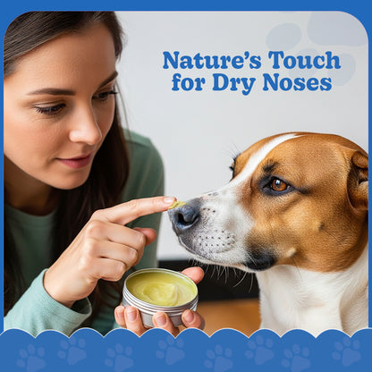 All-Natural Pet Paw Balm for Dogs – Paw Wax Soother with Mango Butter, Coconut Oil & Beeswax – 2.1 oz