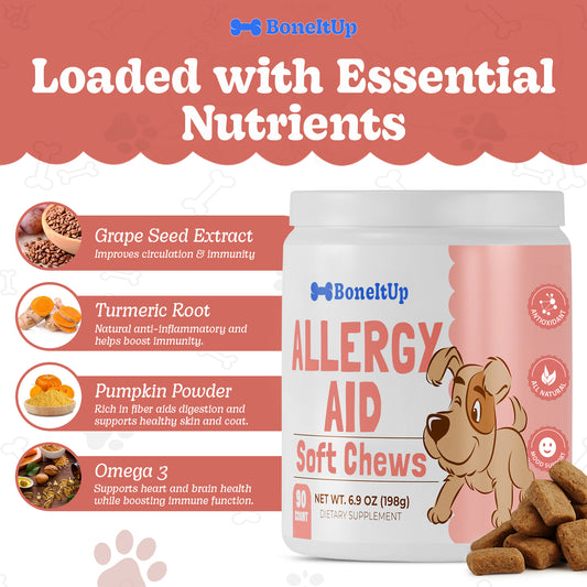 BoneItUp® Allergy Aid Chews 90ct