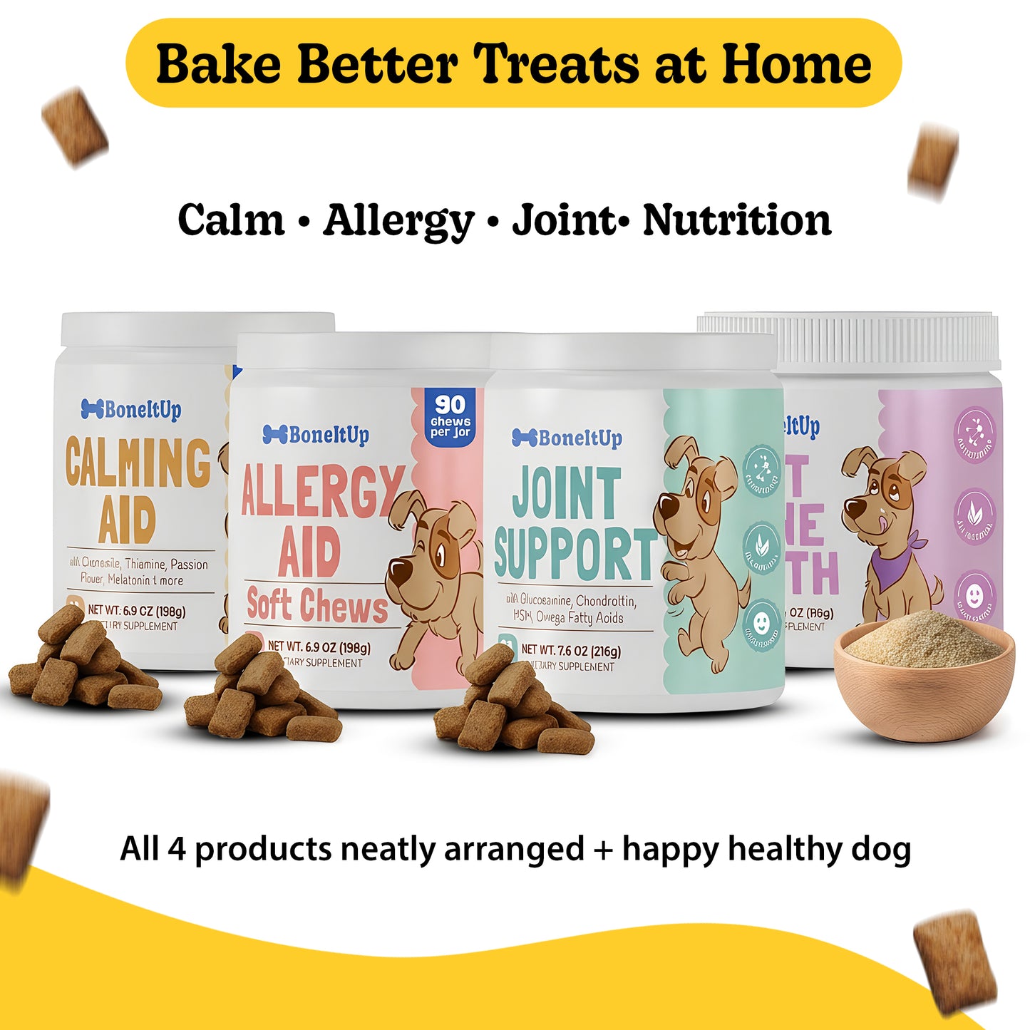 Complete Health & Treats Bundle (Dog Kit + Supplement Bundle)