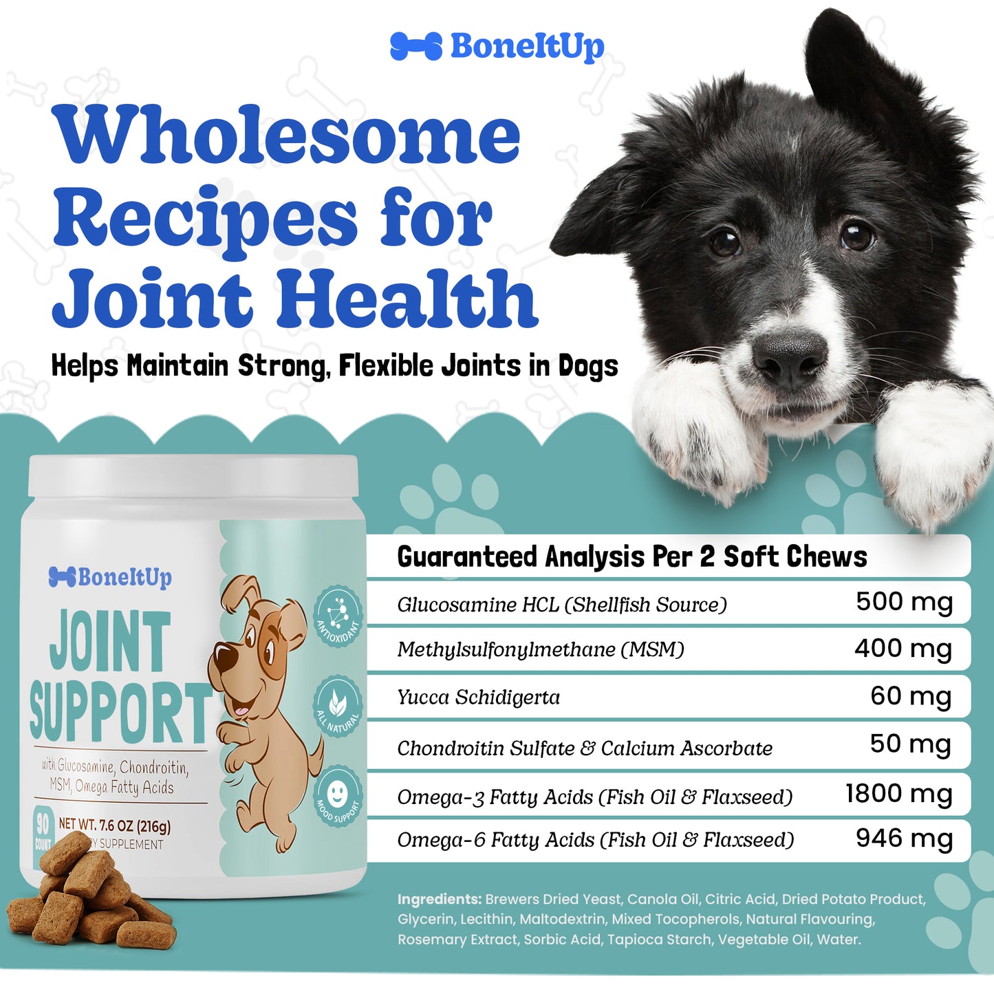 BoneItUp® Joint Health Mobility Chews 90ct
