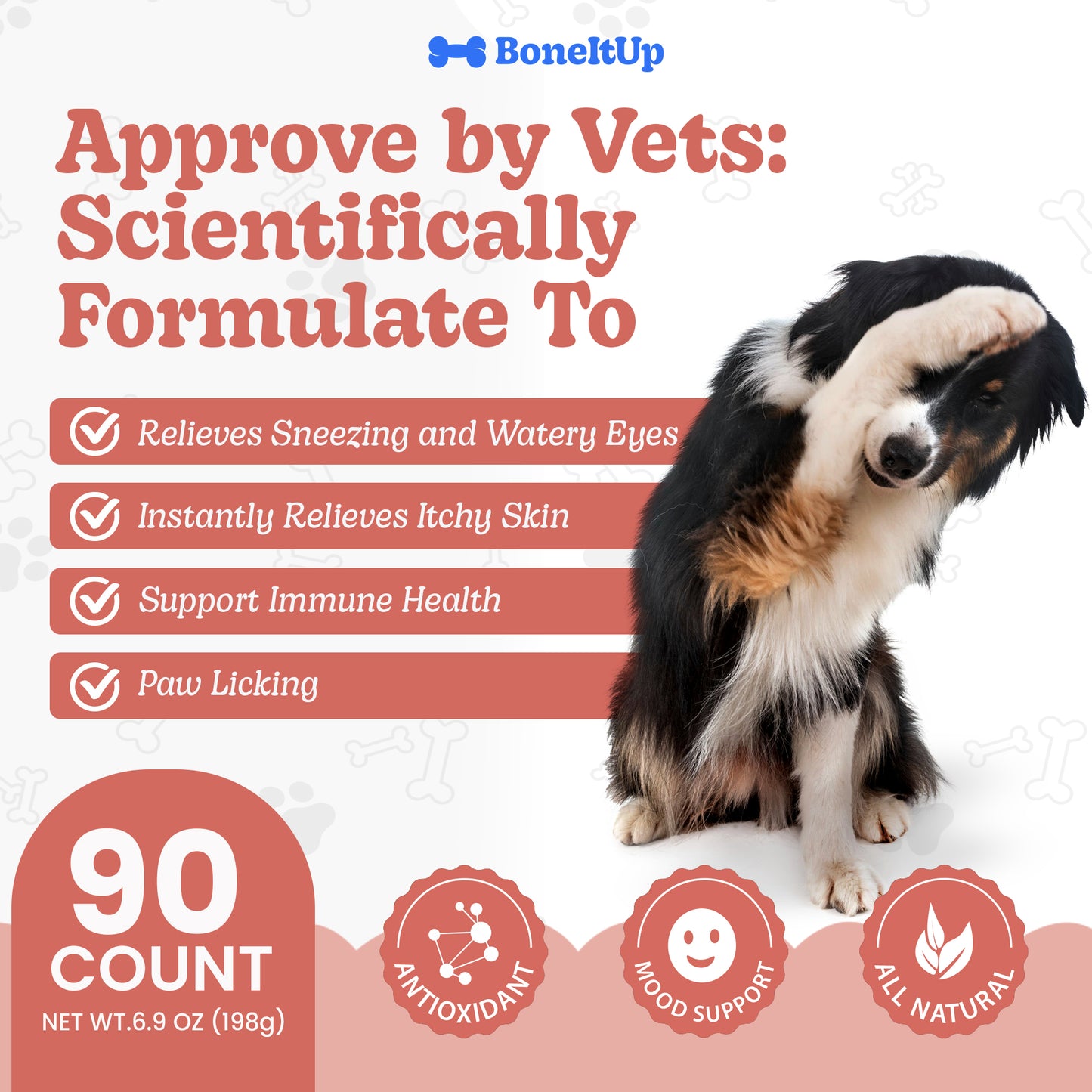 BoneItUp® Allergy Aid Chews 90ct