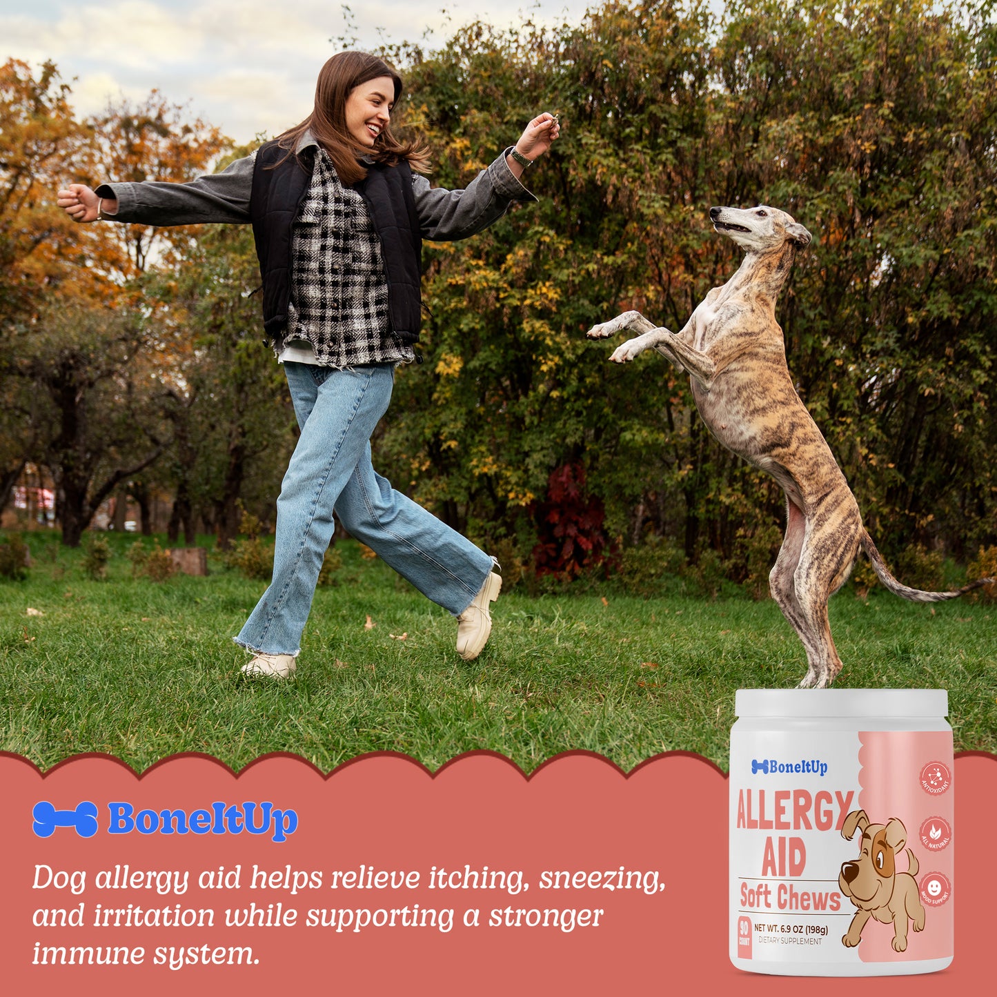 BoneItUp® Allergy Aid Chews 90ct