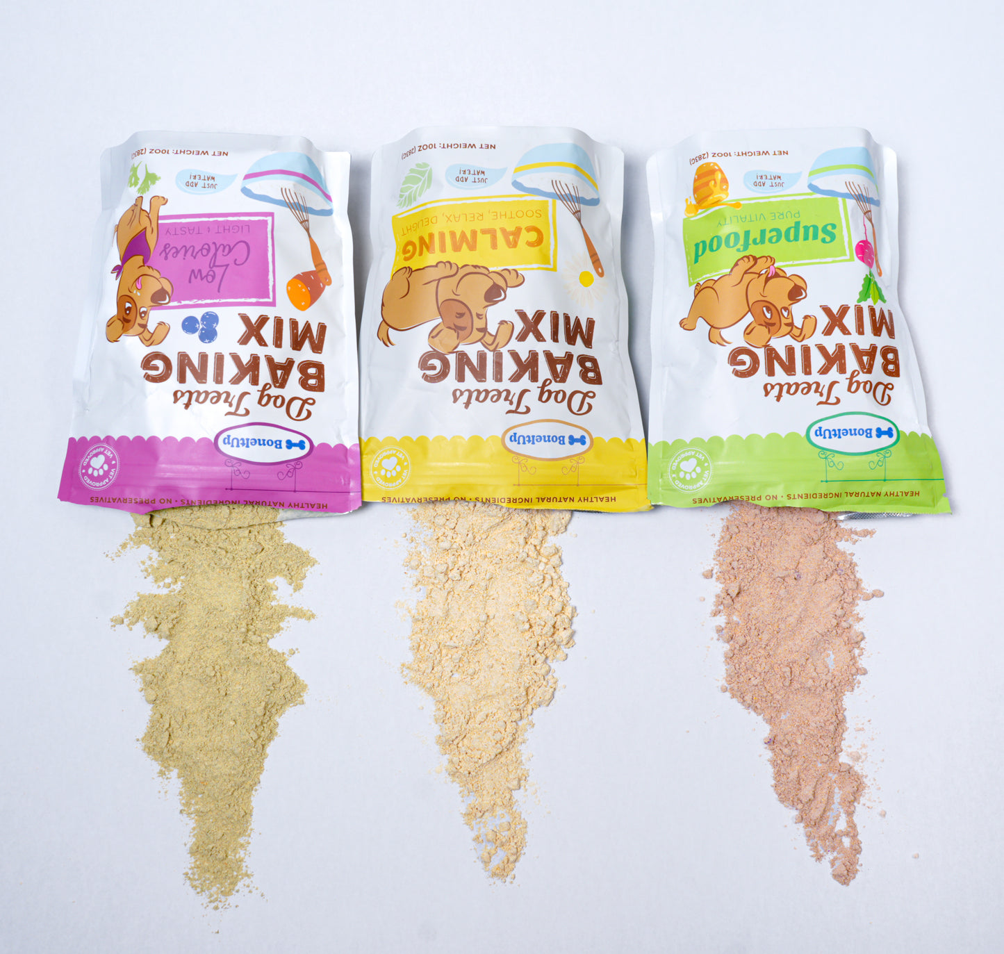 BoneItUp® Dog Treats Baking Mix (3 Blends Bundle)