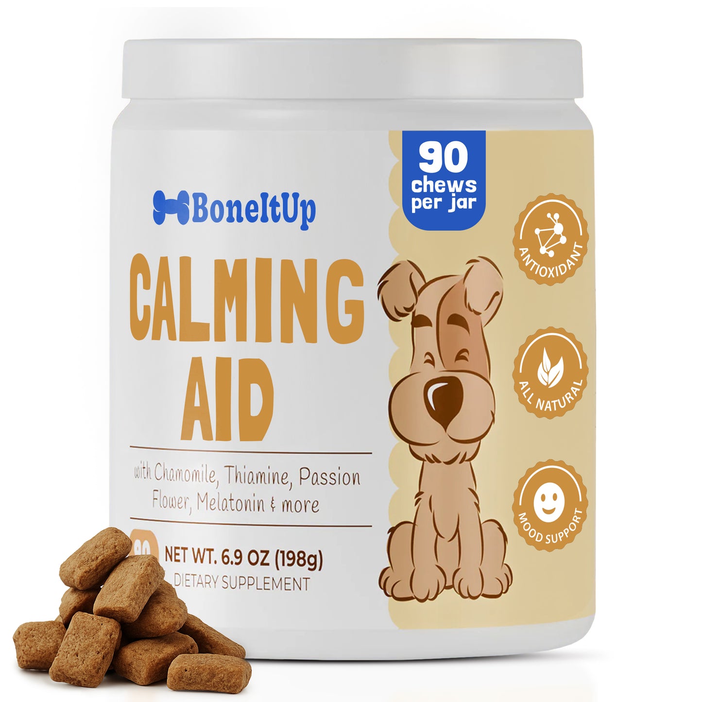 BoneItUp® Calming Relax Chews 90ct