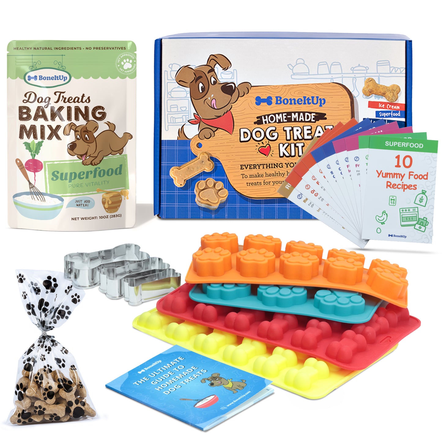 Superfood Treat Nutrition Bundle (Dog Kit + Superfood Baking Mix)