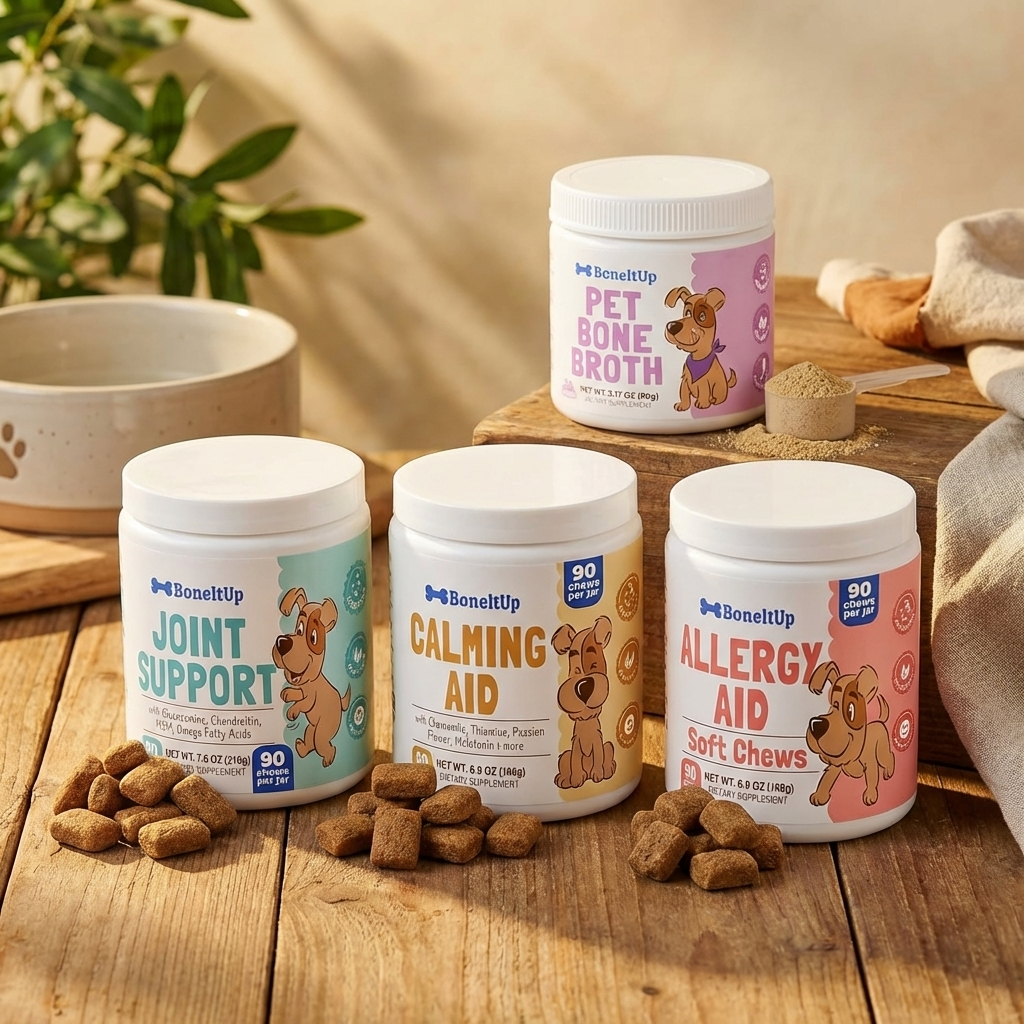 Complete Dog Wellness Bundle (Supplement Bundle - 4 Pack)