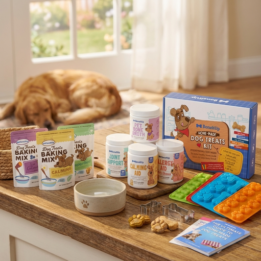 Total Dog Wellness Bundle (Dog Treat Kit + Supplements + Baking Mix - Multipack)