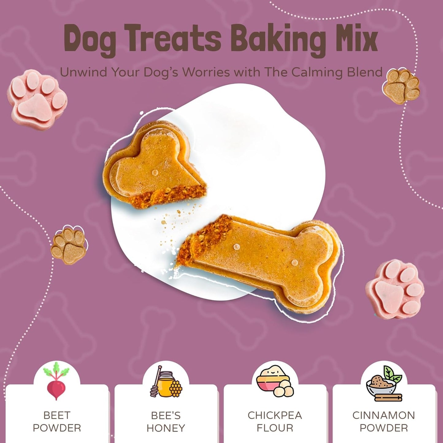 BoneItUp Dog Treats Baking Mix (Low Calories)